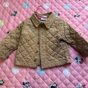 OshKosh B'gosh Quilted Brown Kids Jacket